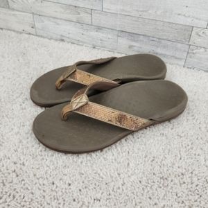 Vionic Tide Sequins Toe Post Sandals